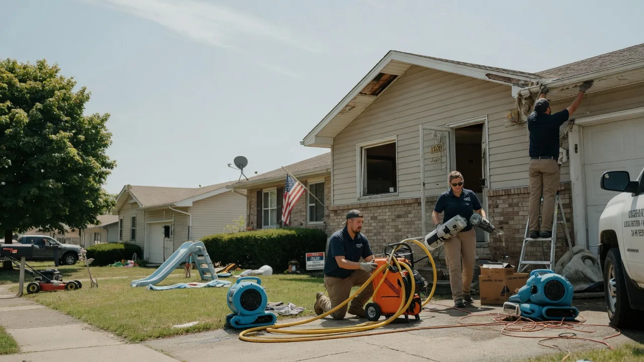 Water Damage Restoration in Evansville, MN near me